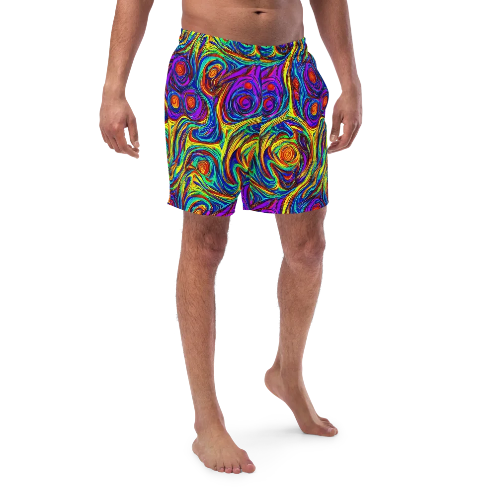 Technicolor Tempest on Swim Trunks — Front