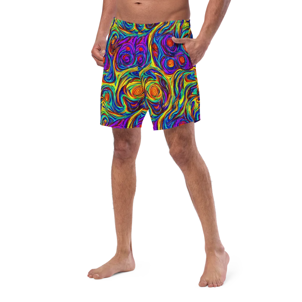 Technicolor Tempest on Swim Trunks — Left Front