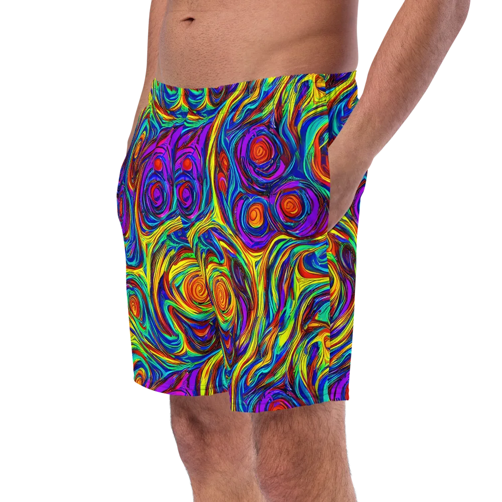 Technicolor Tempest on Swim Trunks — Left Front