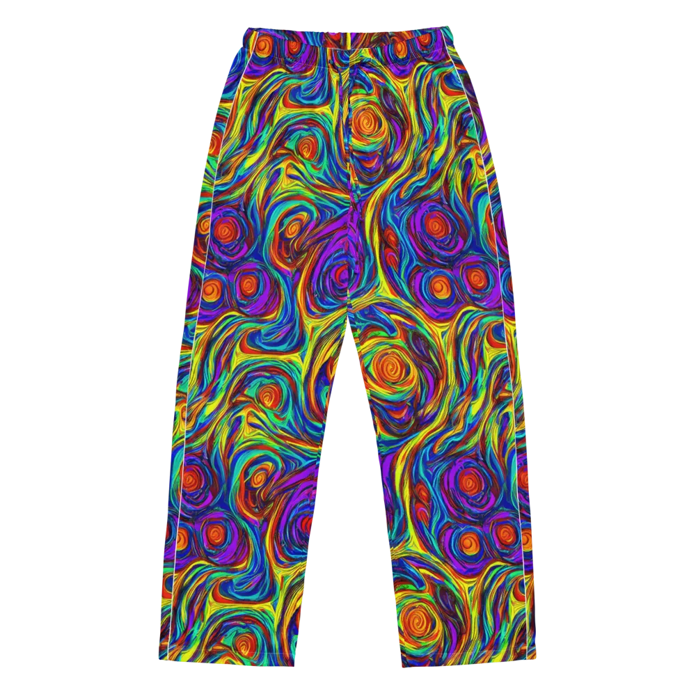 Technicolor Tempest on Women's Pajama Pants — Front