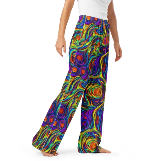 Technicolor Tempest on a Women's Pajama Pants