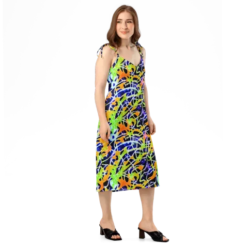 Cosmic Tangent on a Slip Dress