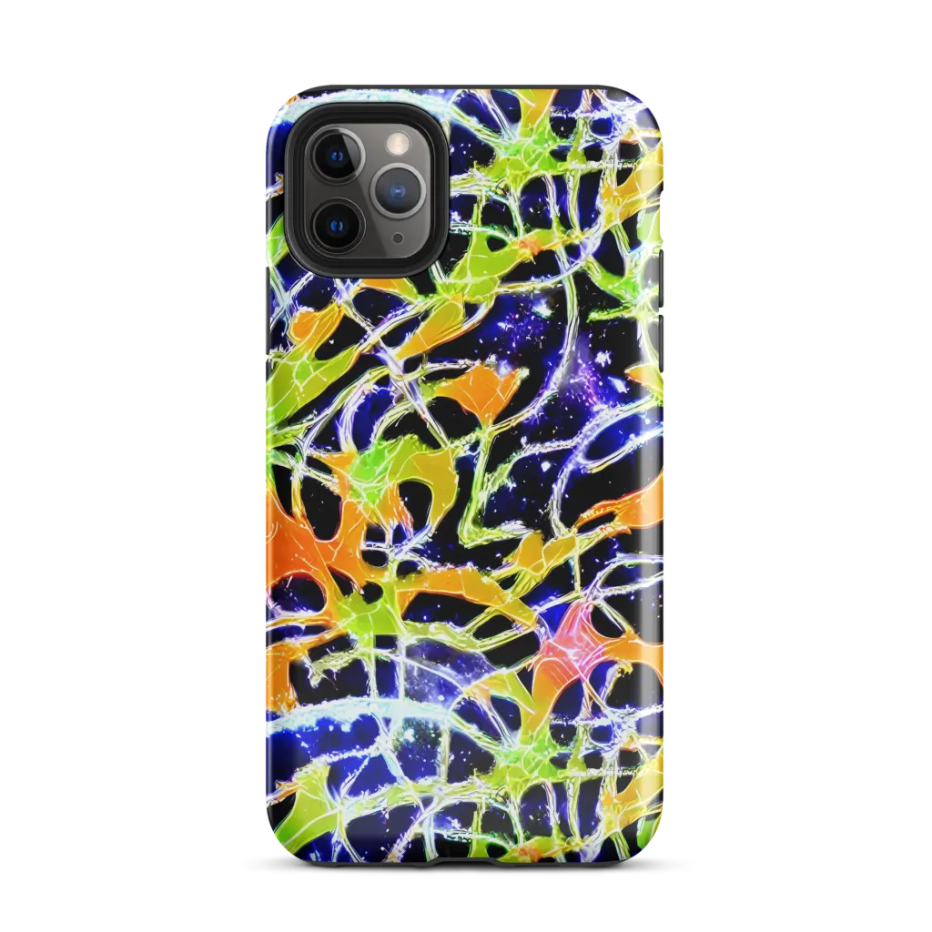 Cosmic Tangent on Tough Case for iPhone® — Front