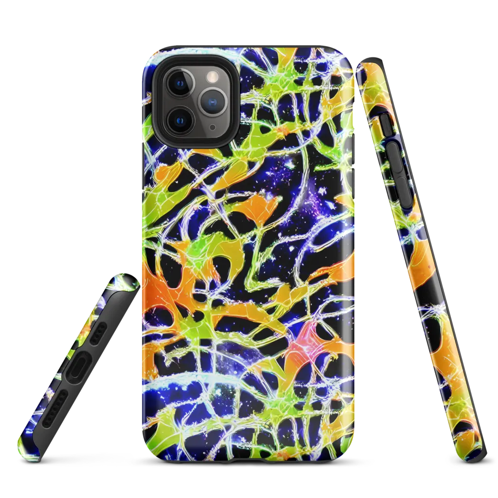 Cosmic Tangent on Tough Case for iPhone® — Front