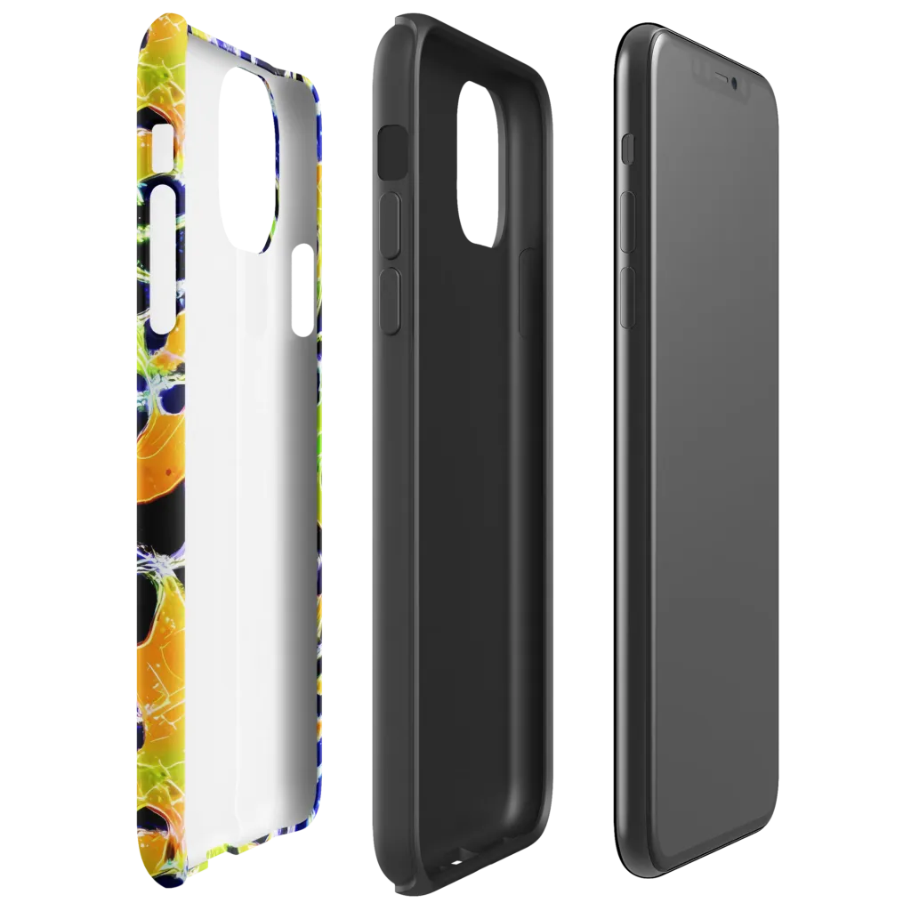 Cosmic Tangent on Tough Case for iPhone® — Right