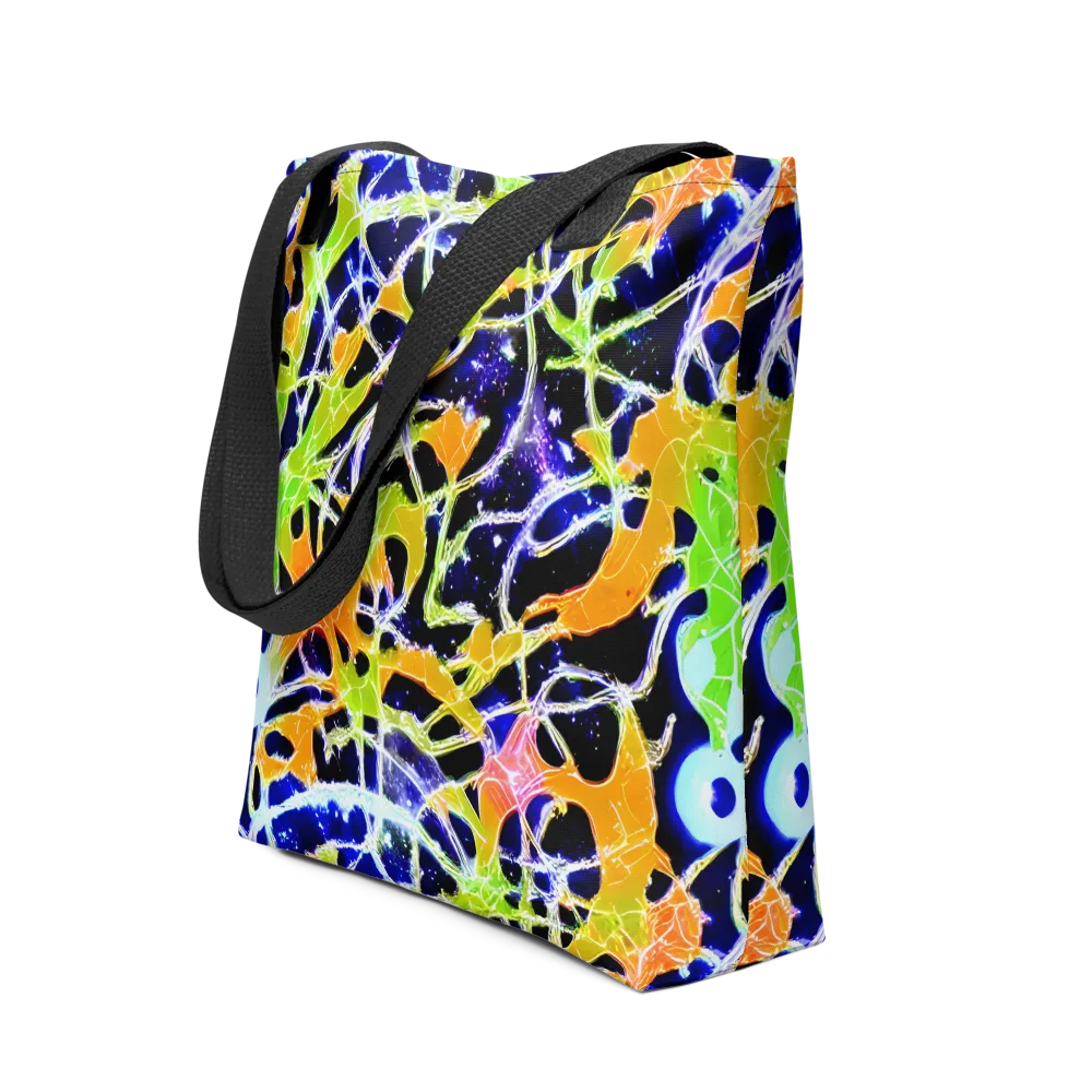 Cosmic Tangent on Tote Bag — Front
