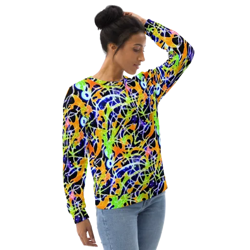 Cosmic Tangent on a Sweatshirt