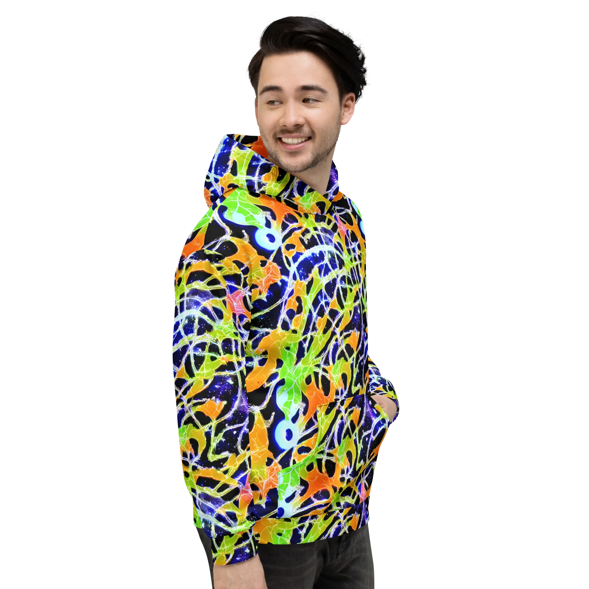 Cosmic Tangent on Hoodie — Right