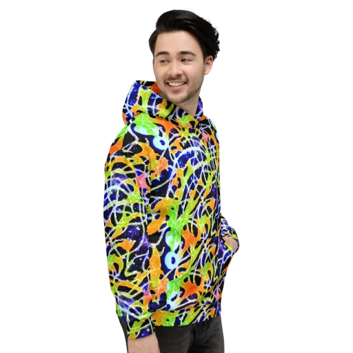 Cosmic Tangent on a Hoodie