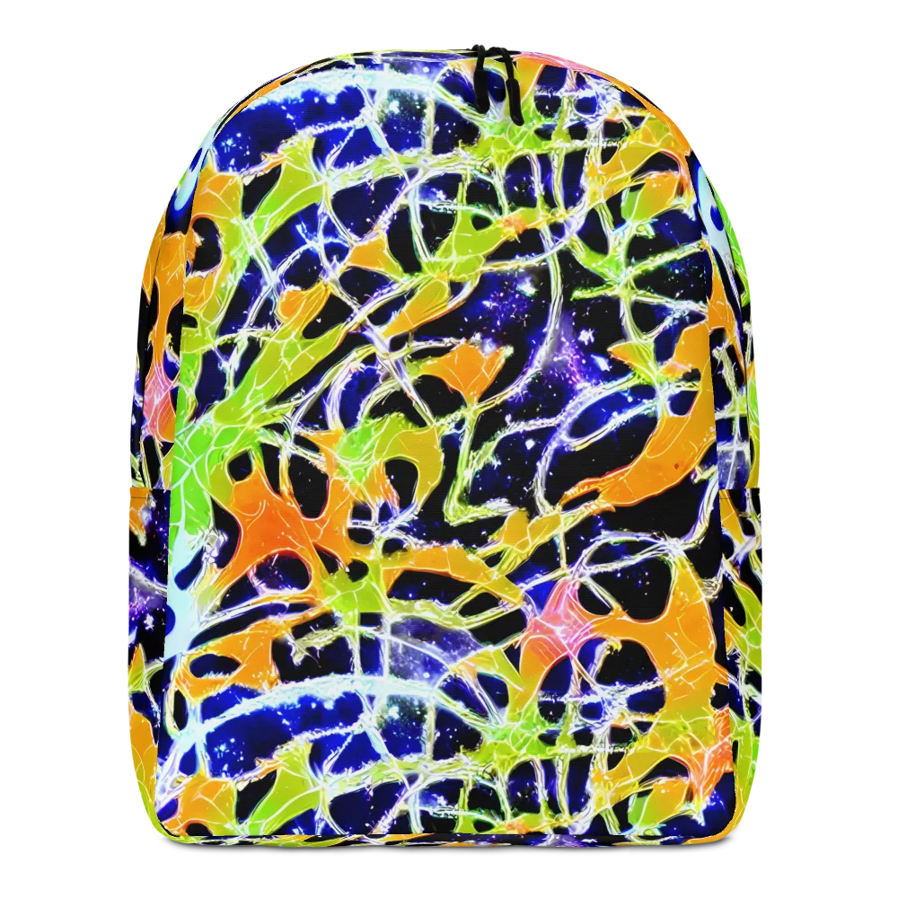 Cosmic Tangent on Minimalist Backpack — Front