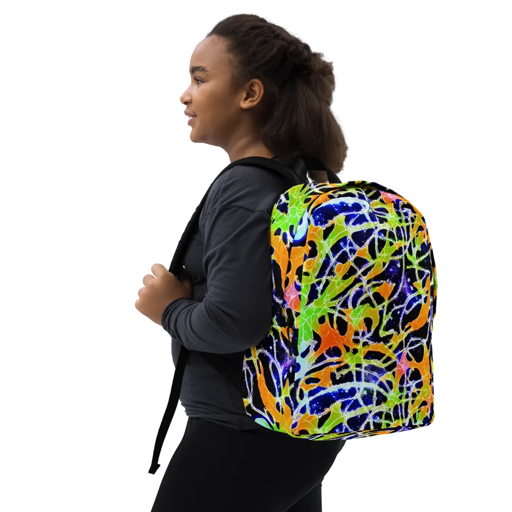 Cosmic Tangent on Minimalist Backpack — Right Front