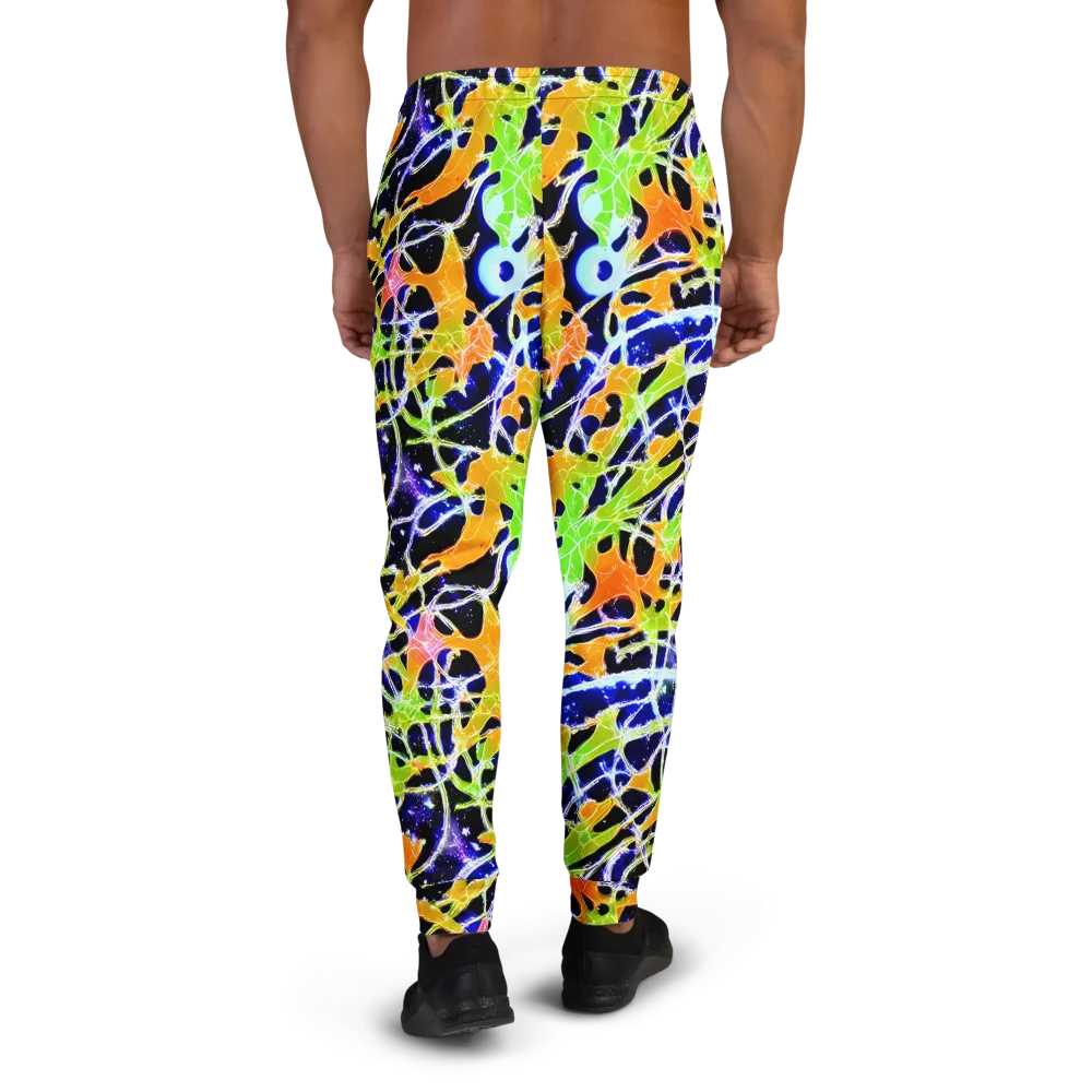 Cosmic Tangent on Men's Joggers — Back