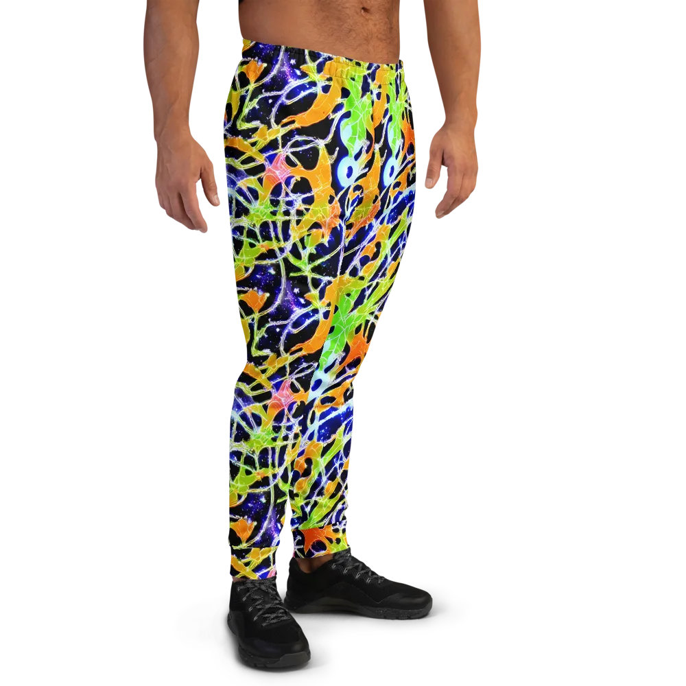 Cosmic Tangent on Men's Joggers — Right