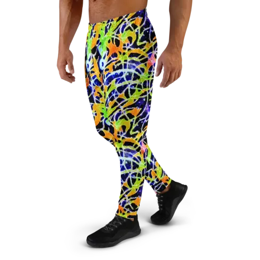 Cosmic Tangent on a Men's Joggers