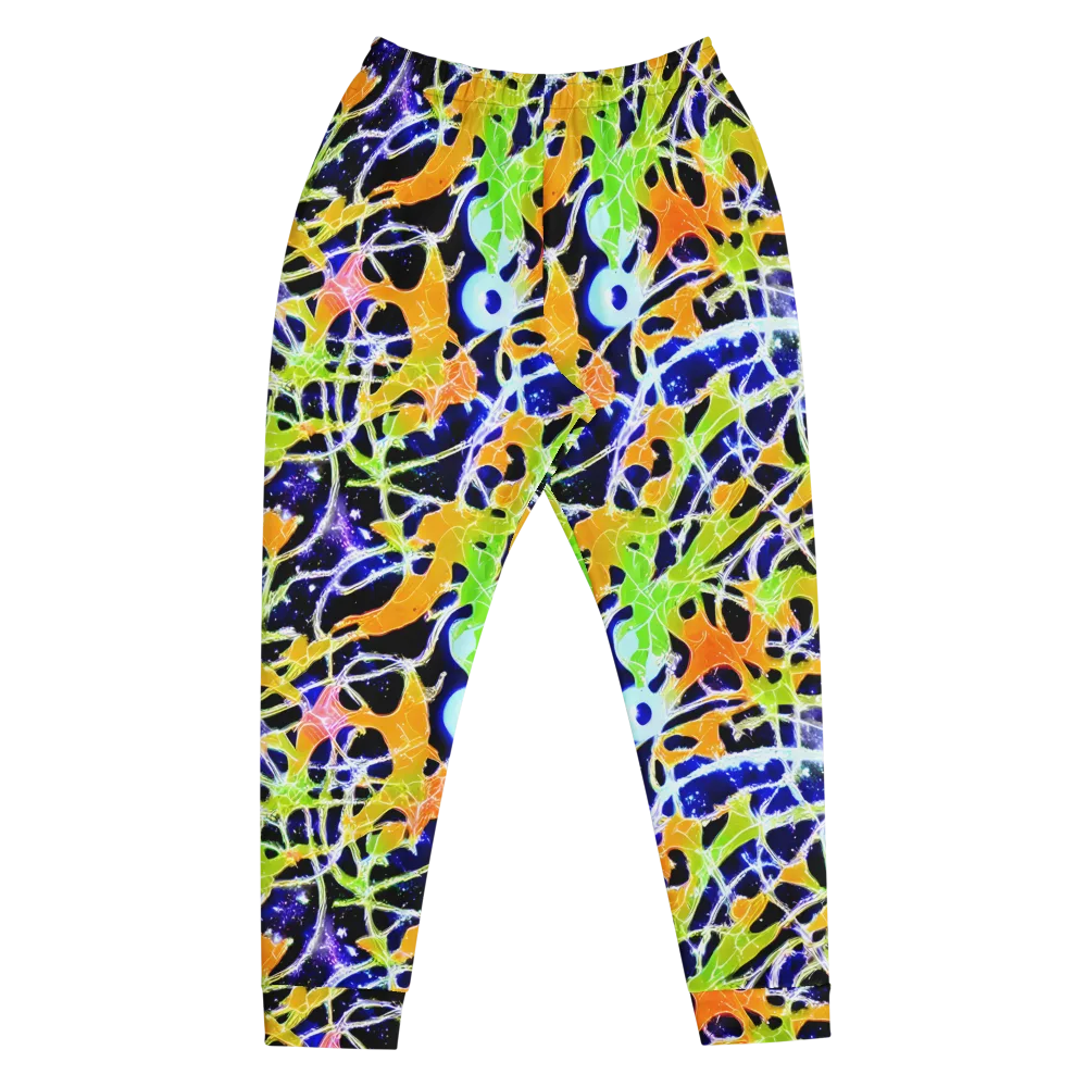 Cosmic Tangent on Men's Joggers — Front