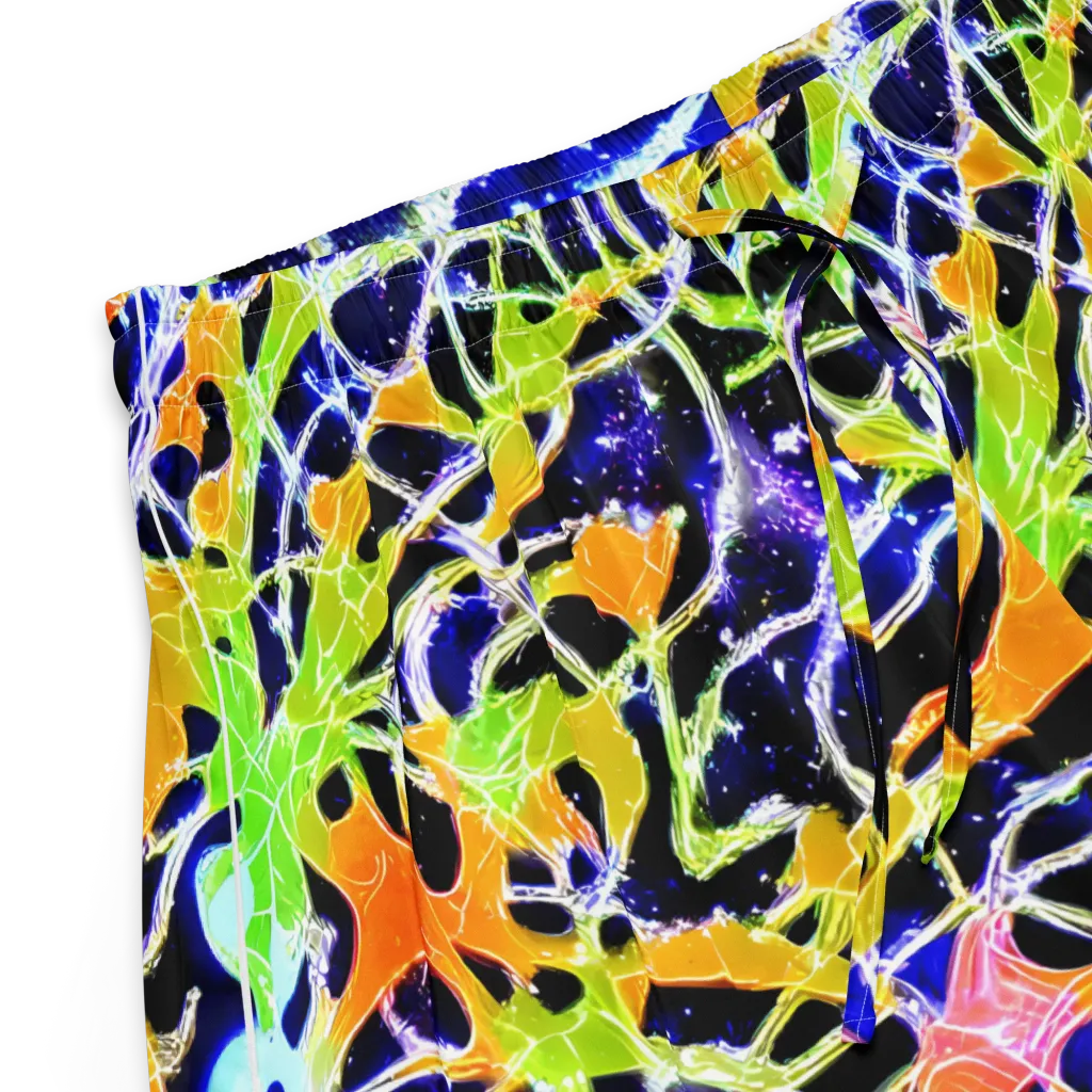 Cosmic Tangent on Women's Pajama Shorts — Product details