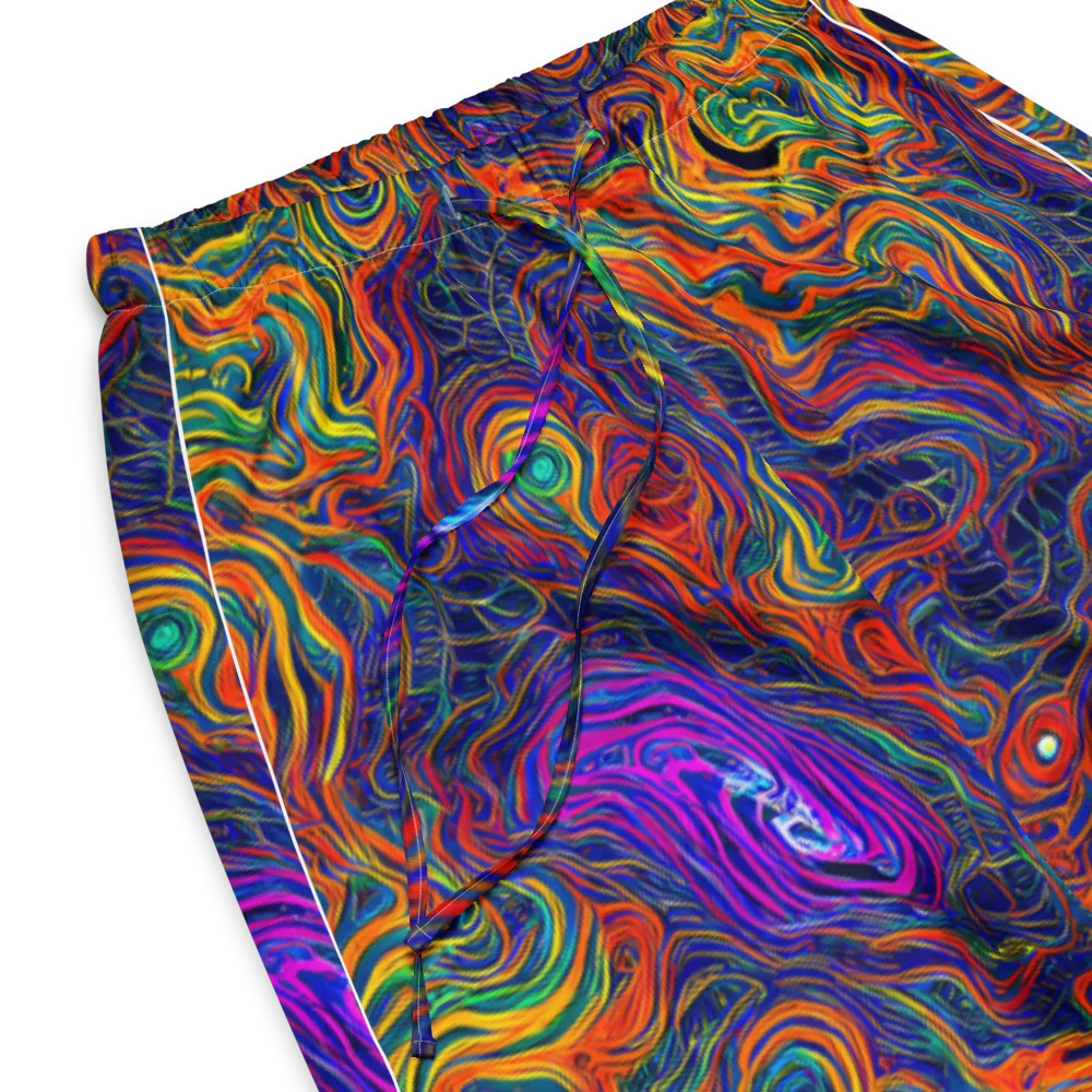 Neon Contours on Women's Pajama Pants — Product details