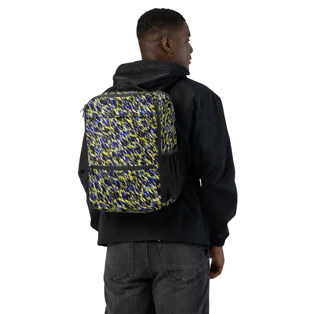 Lemon Lightning on Utility Backpack — Back