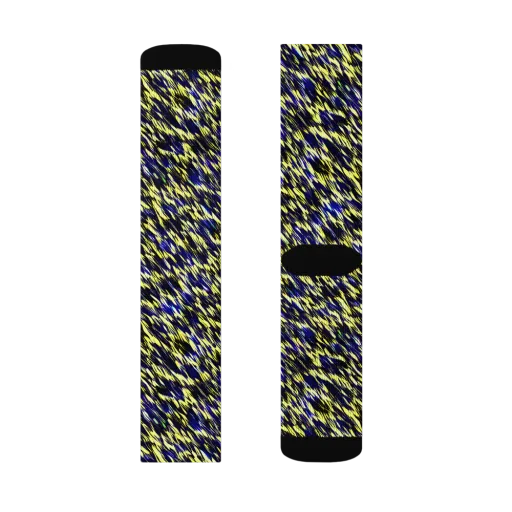 Lemon Lightning on a Socks