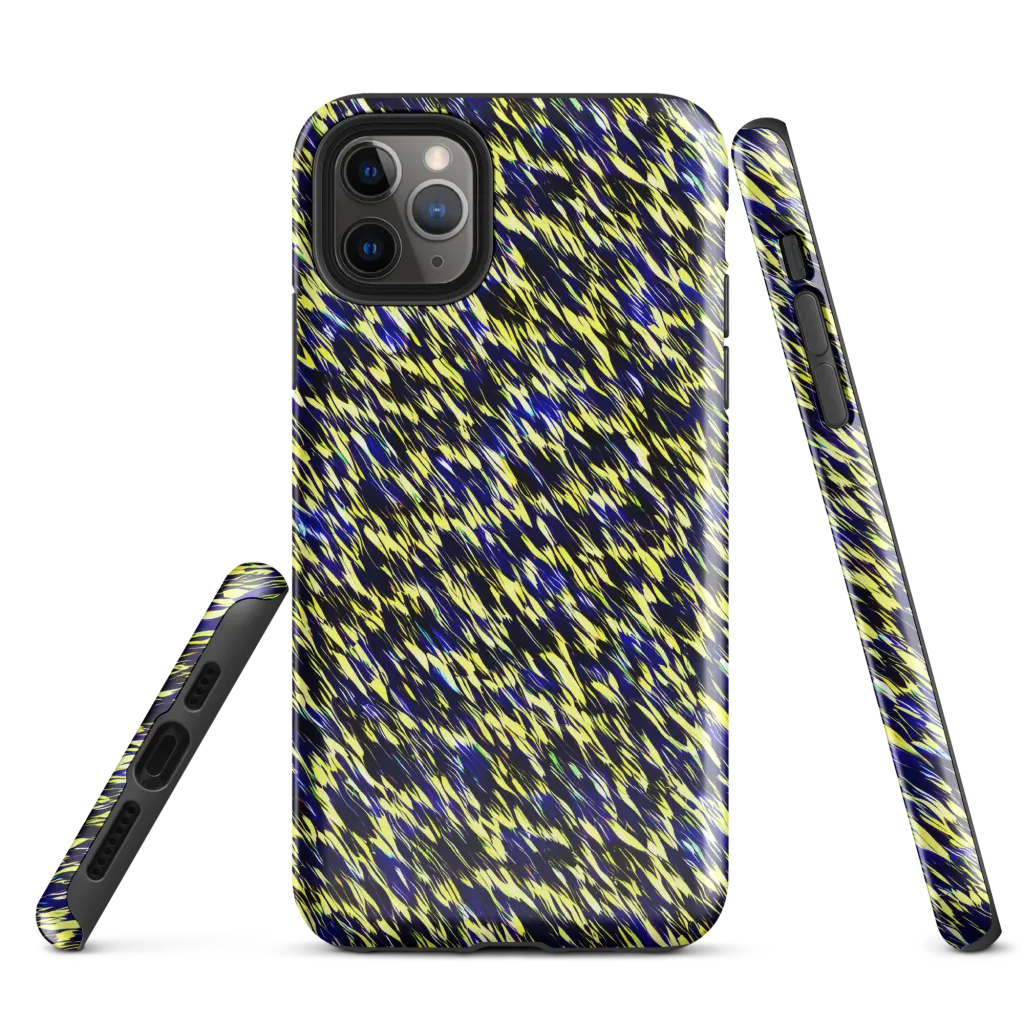 Lemon Lightning on Tough Case for iPhone® — Front