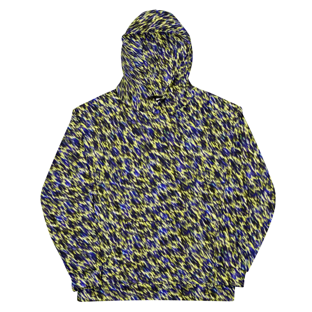 Lemon Lightning on Cotton Hoodie — Front