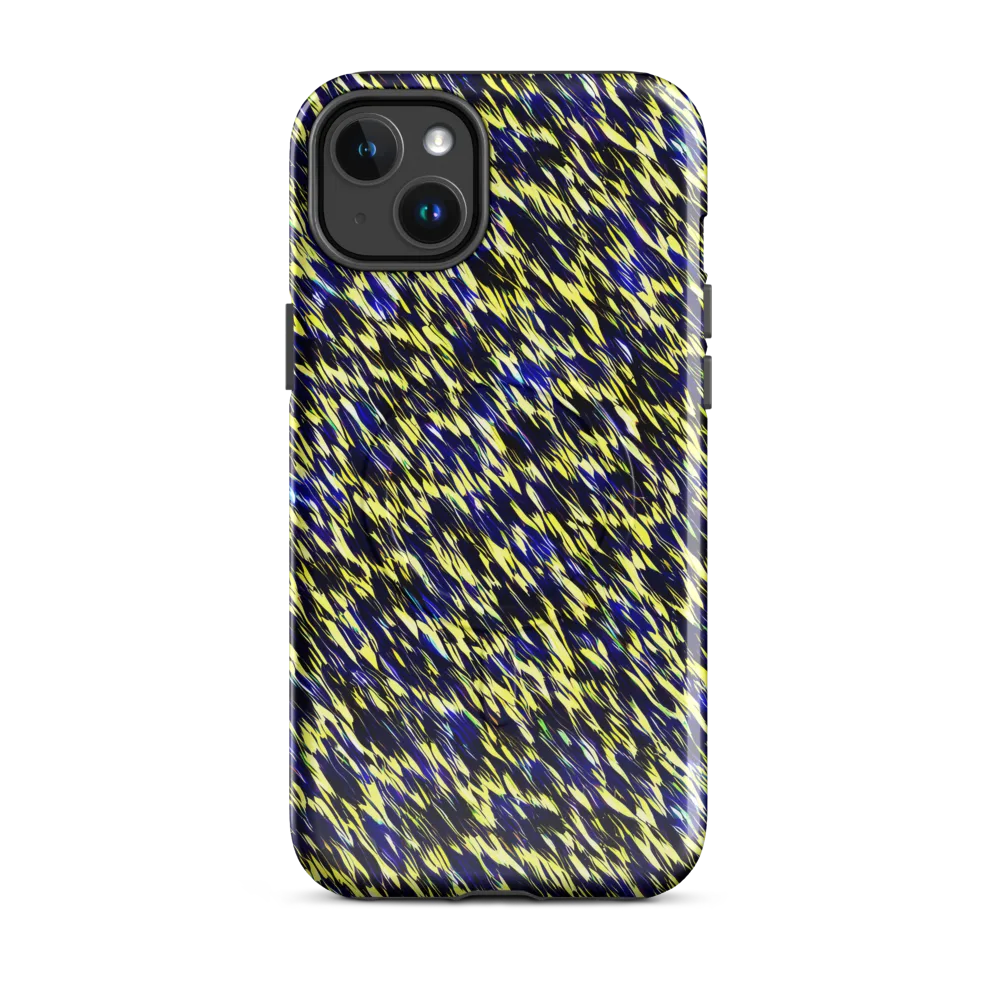 Lemon Lightning on MagSafe Tough Case for iPhone® — Front