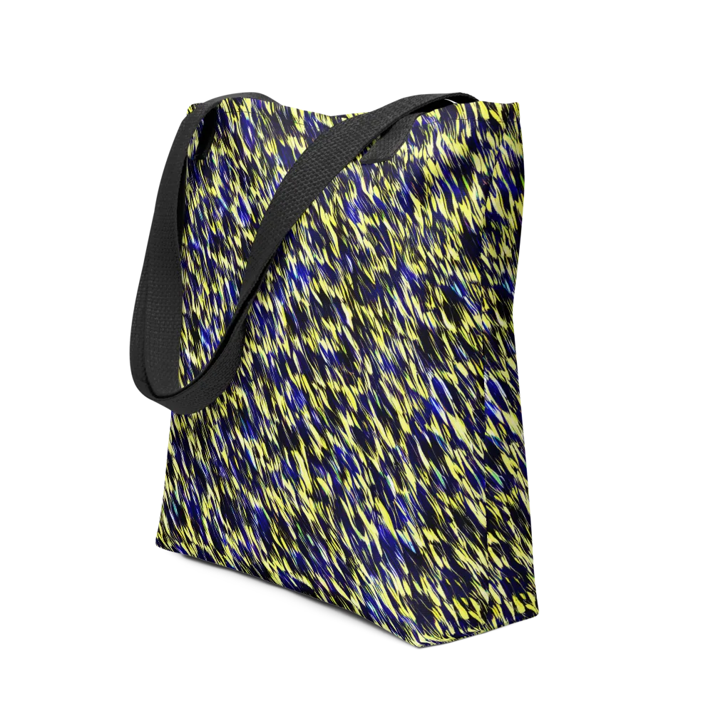 Lemon Lightning on Tote Bag — Front
