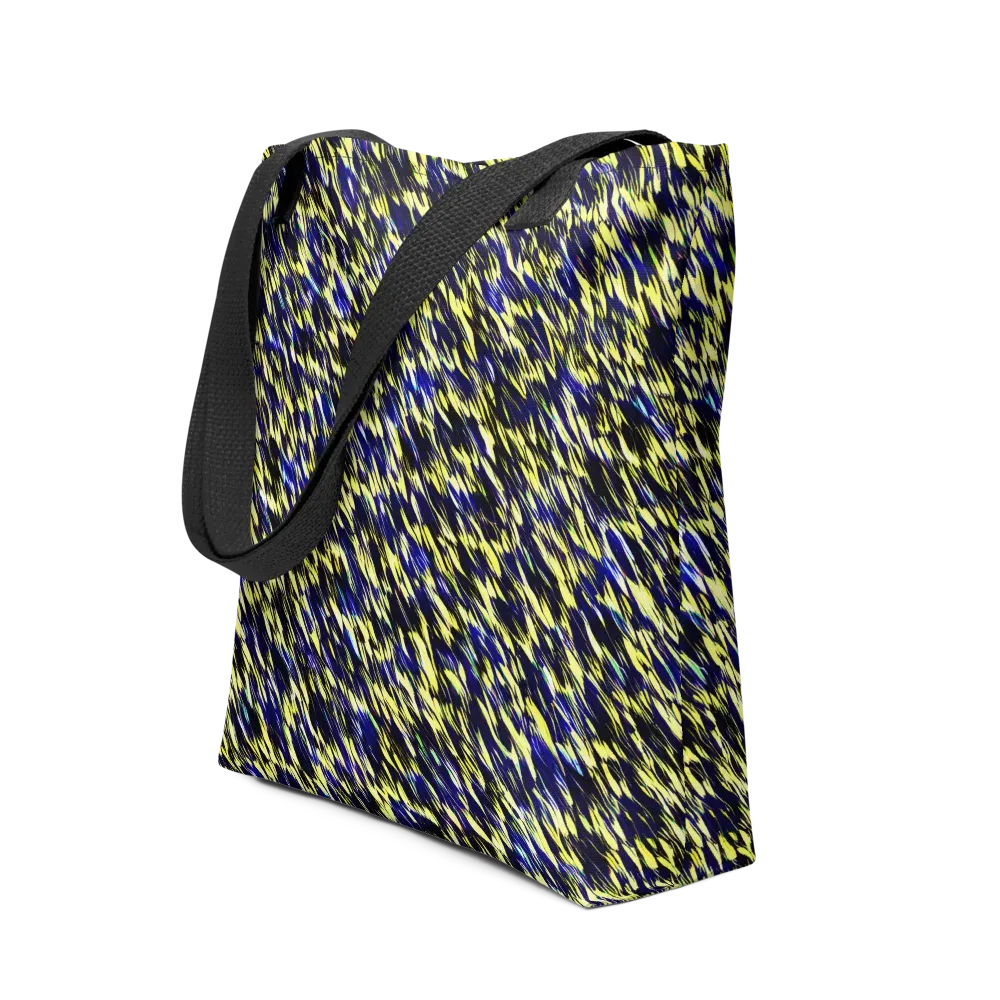 Lemon Lightning on Tote Bag — Front