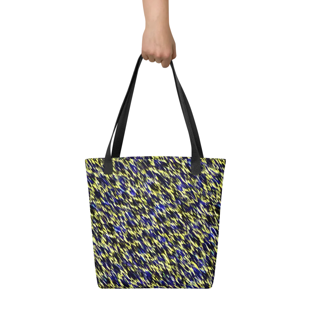 Lemon Lightning on Tote Bag — Front
