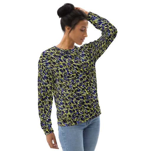 Lemon Lightning on a Sweatshirt