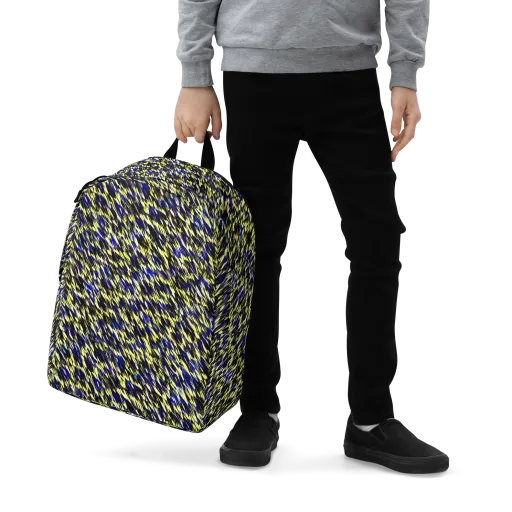 Lemon Lightning on a Minimalist Backpack