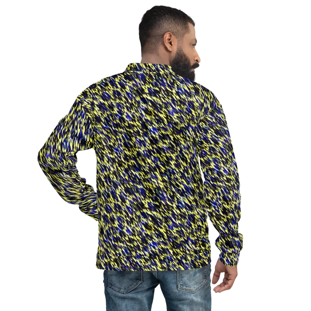 Lemon Lightning on Bomber Jacket — Back