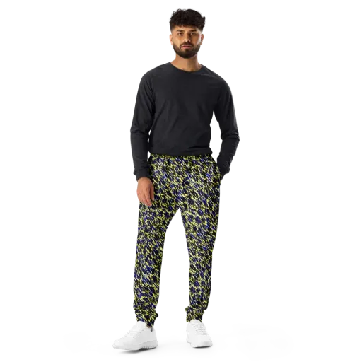 Lemon Lightning on a Men's Joggers