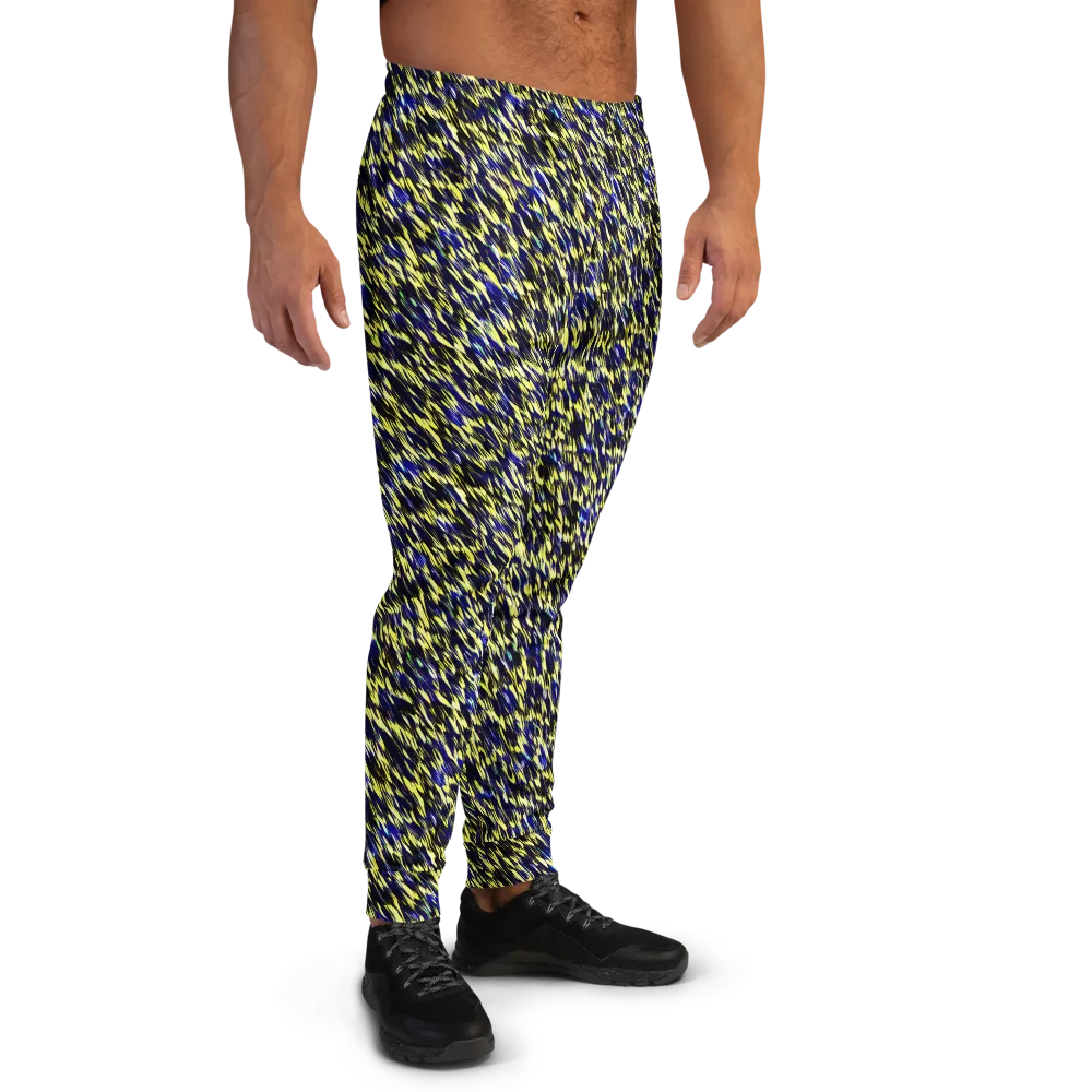 Lemon Lightning on Men's Joggers — Right
