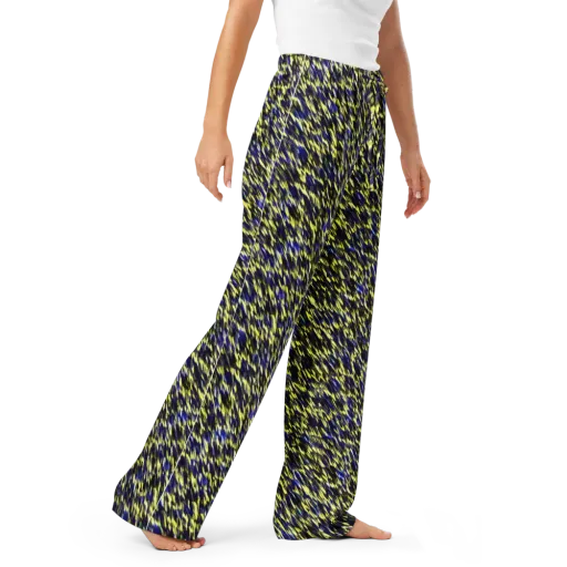 Lemon Lightning on a Women's Pajama Pants