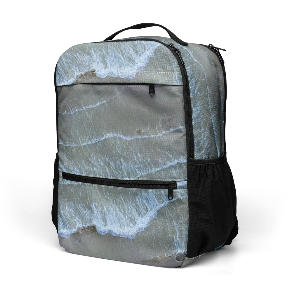 Silver Surf on Utility Backpack — Left Front