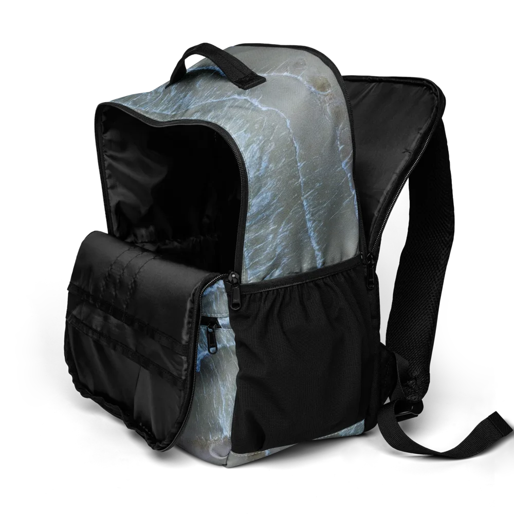 Silver Surf on Utility Backpack — Product details 2