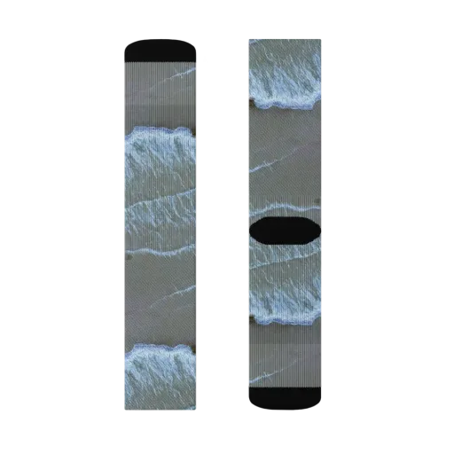Silver Surf on a Socks