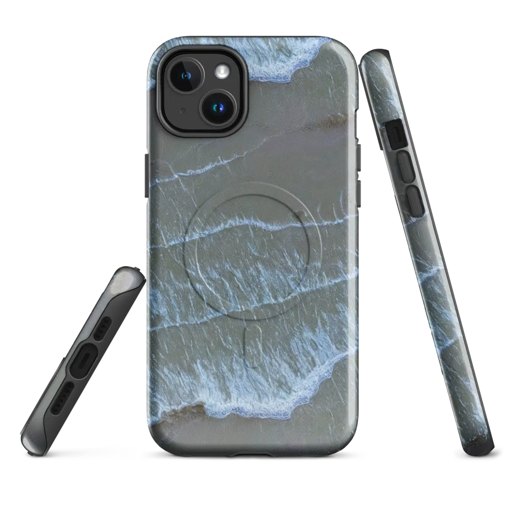 Silver Surf on MagSafe Tough Case for iPhone® — Front