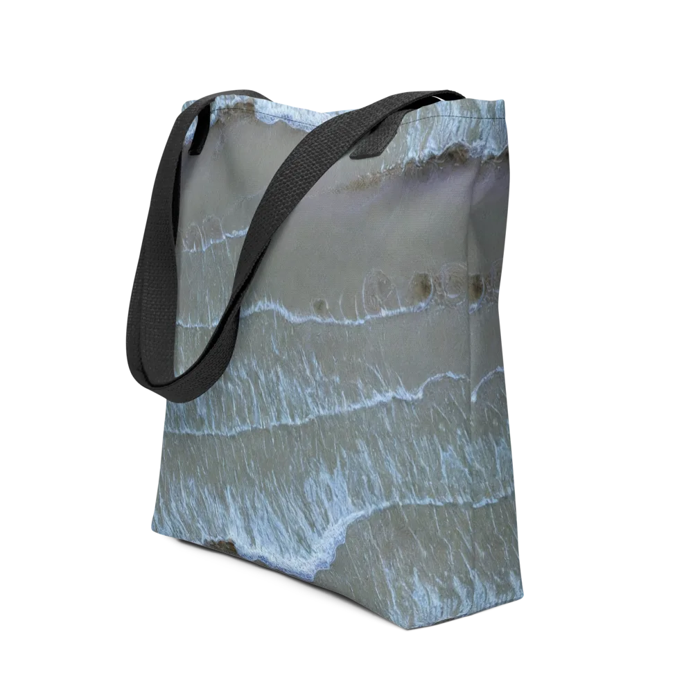 Silver Surf on Tote Bag — Front