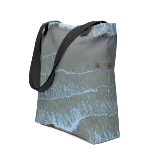Silver Surf on a Tote Bag