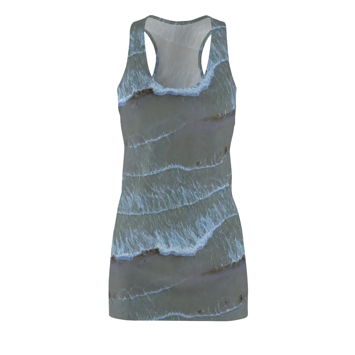 Silver Surf on Racerback Dress — Front