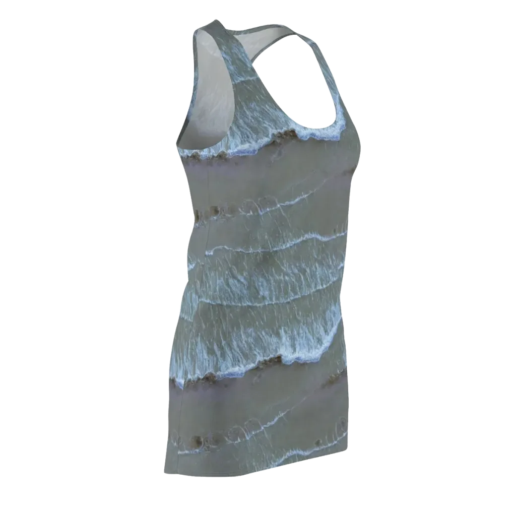 Silver Surf on Racerback Dress — Front Side