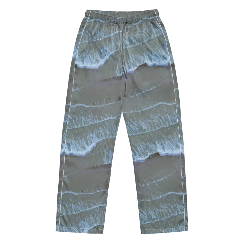 Silver Surf on Women's Pajama Pants — Front