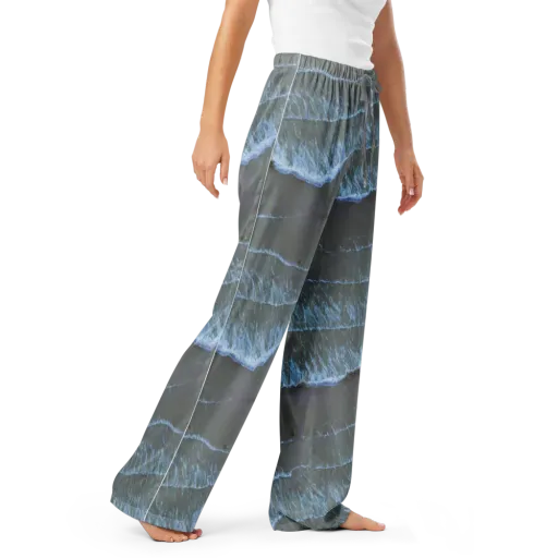 Silver Surf on a Women's Pajama Pants