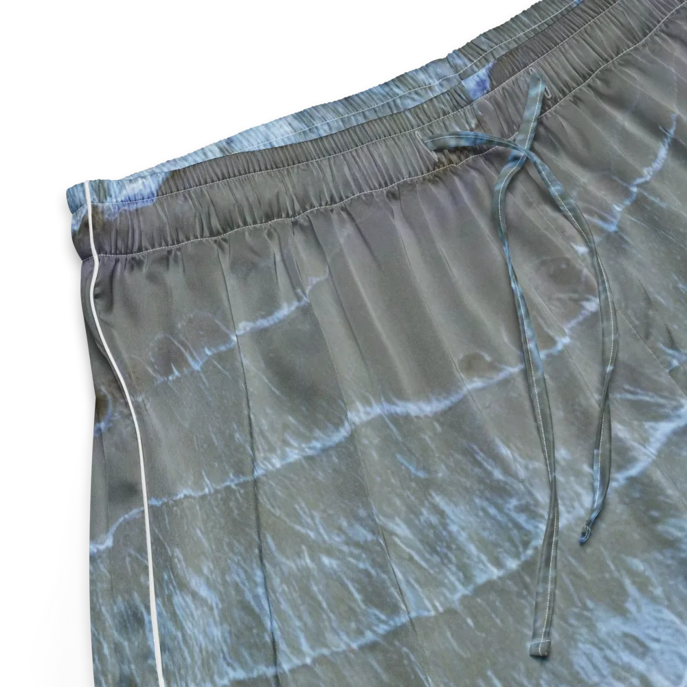 Silver Surf on Women's Pajama Shorts — Product details