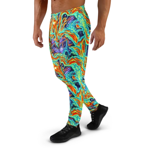 Ultramarine Ember on a Men's Joggers