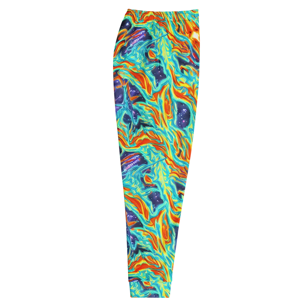 Ultramarine Ember on Men's Joggers — Right