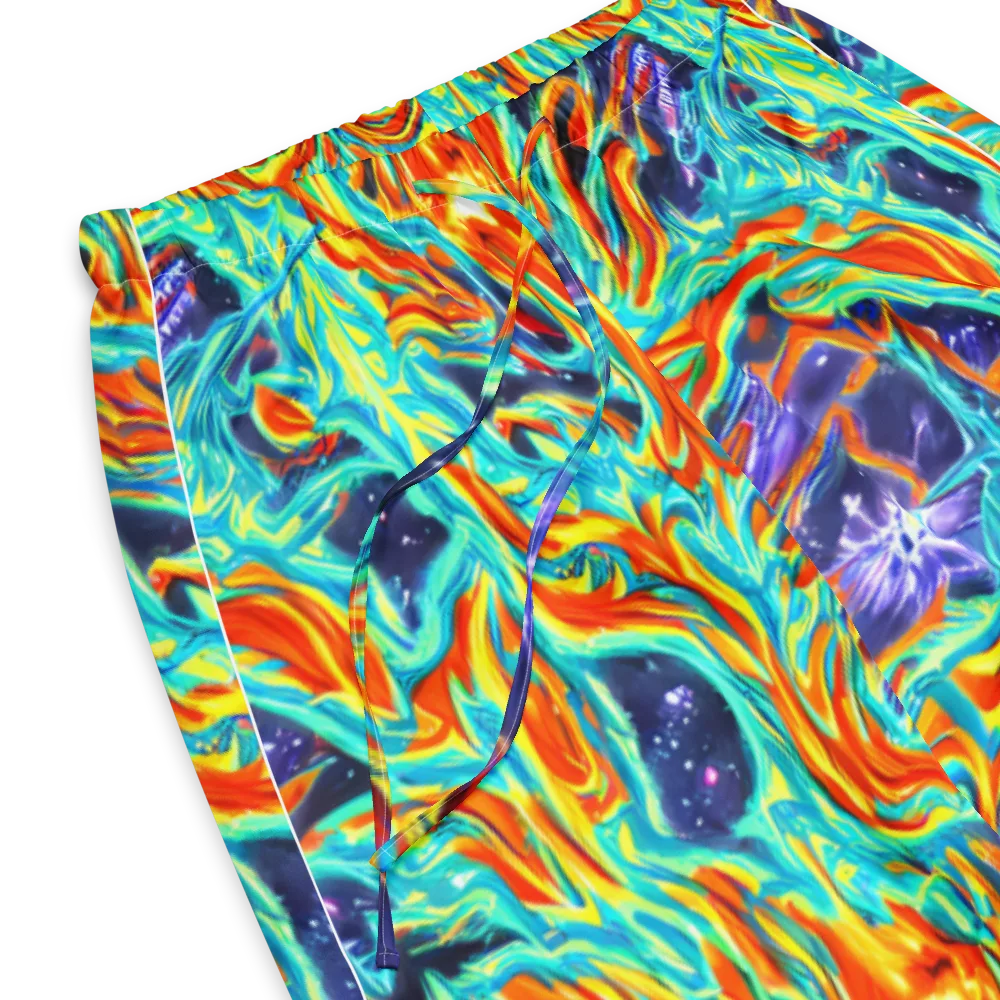 Ultramarine Ember on Women's Pajama Pants — Product details