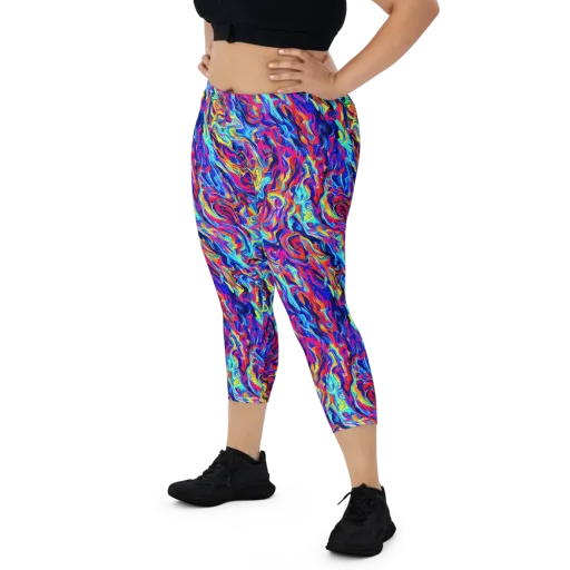 Solar Electric on a Capri Leggings